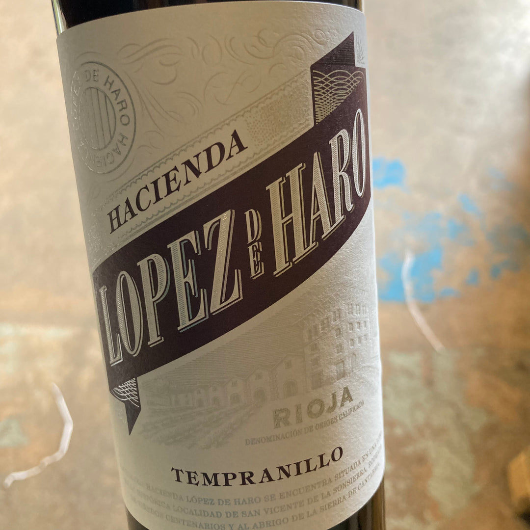 Rioja Tempranillo 2022 Hacienda Lopez de Haro