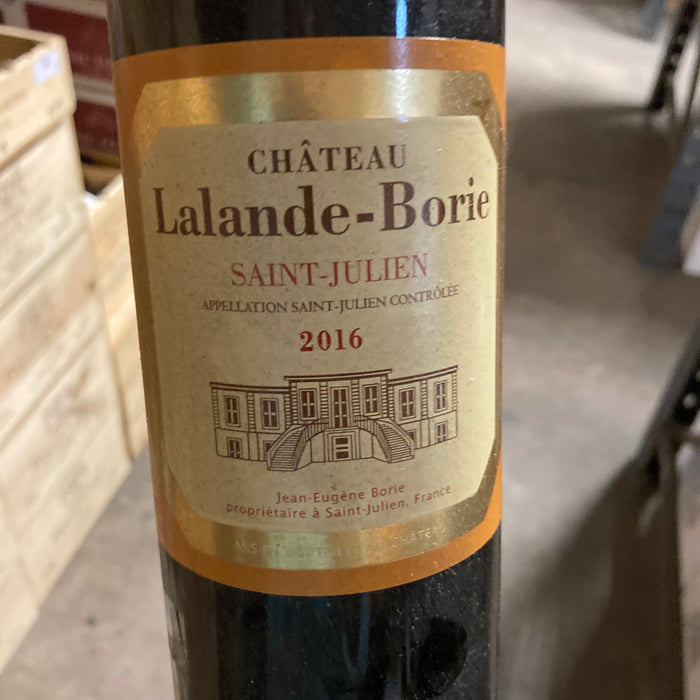 Chateau Lalande Borie 2016