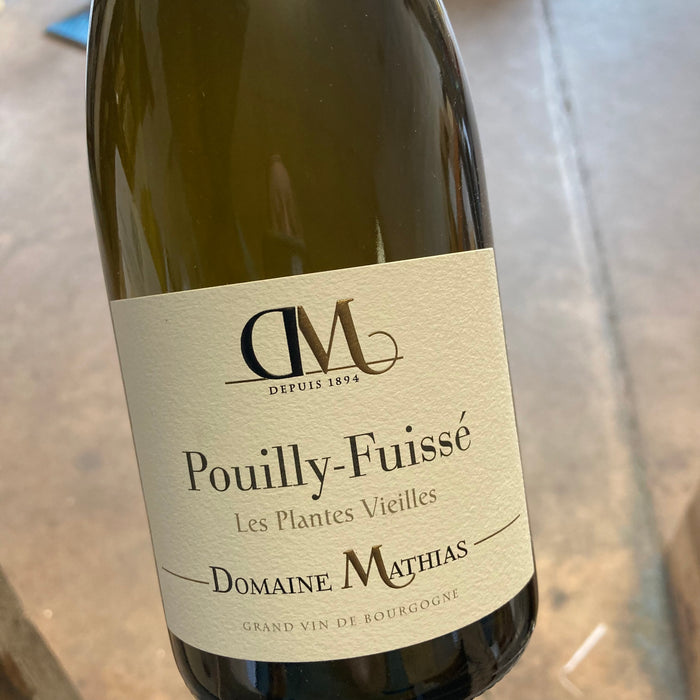 Pouilly Fuisse Plantes Vieilles 2020, Domaine Mathias