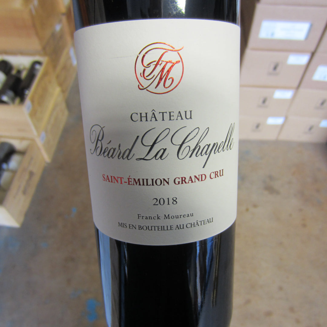 Chateau Beard La Chapelle 2018 Grand Cru St Emilion