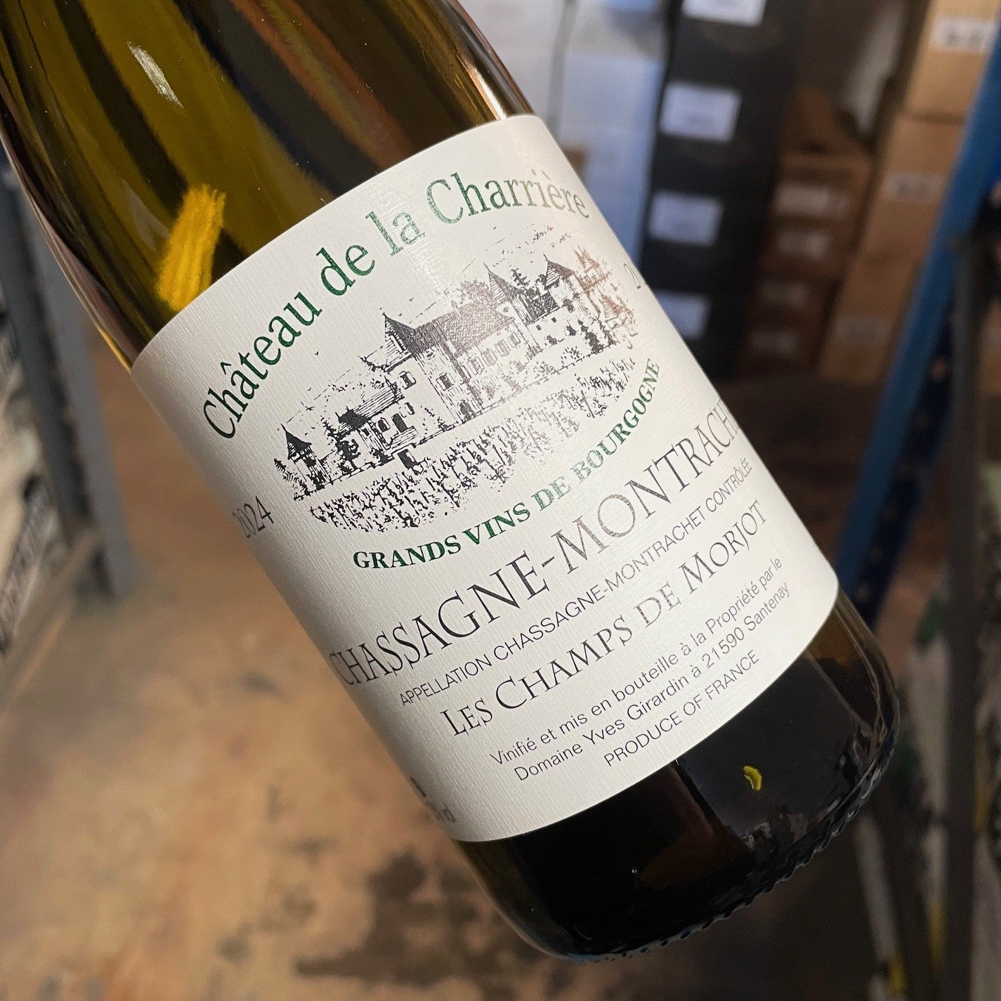Chassagne Montrachet Blanc, Yves Girardin | Christopher Piper
