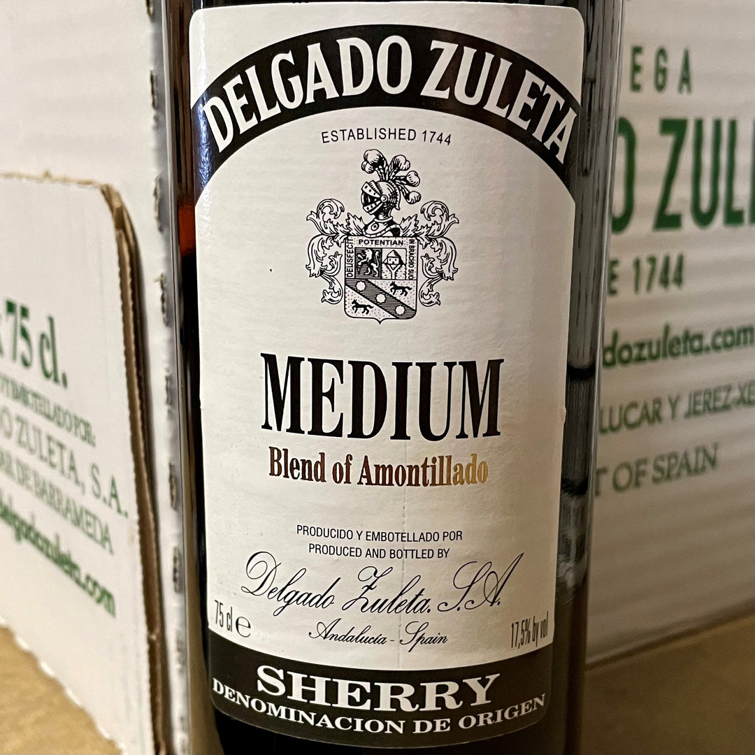 Amontillado Medium Sherry - Delgado Zuleta