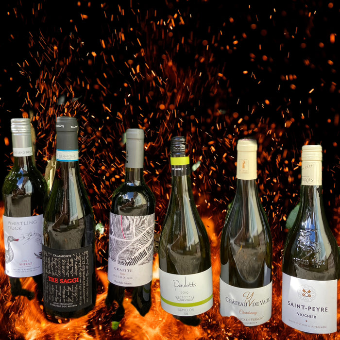 Flaming Barrels Box of Wines