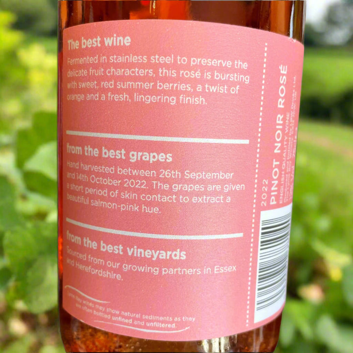 Pinot Noir Rose 2022 Lyme Bay Winery