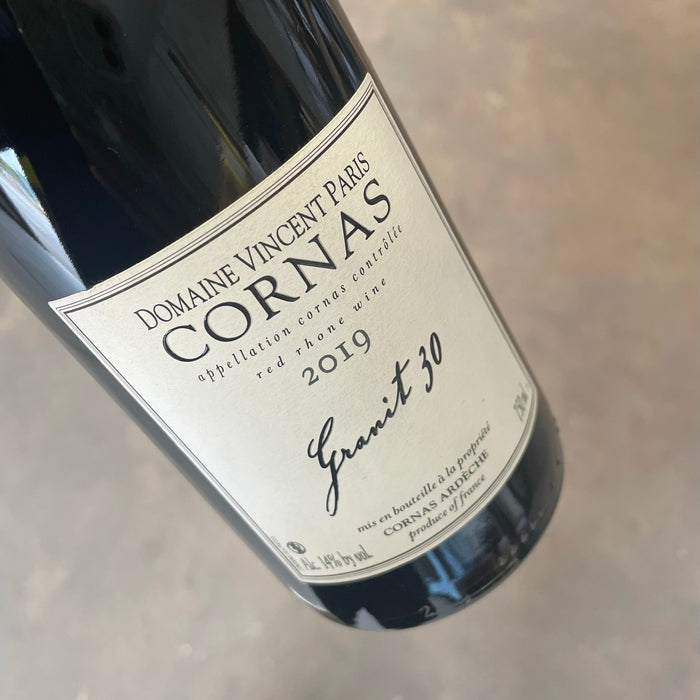 Cornas Granit 30 2019 Domaine Vincent Paris