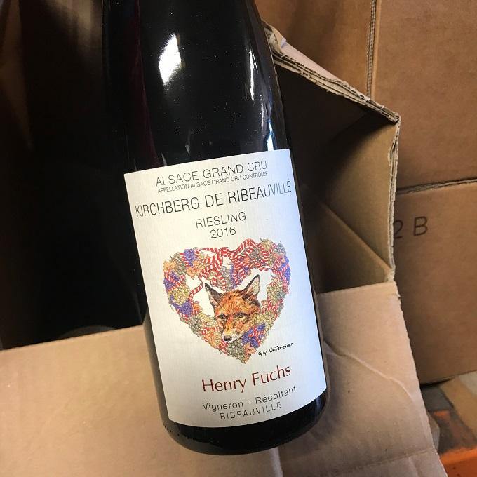 Riesling Grand Cru Kirchberg 2016 Henry Fuchs - Christopher Piper Wines Ltd