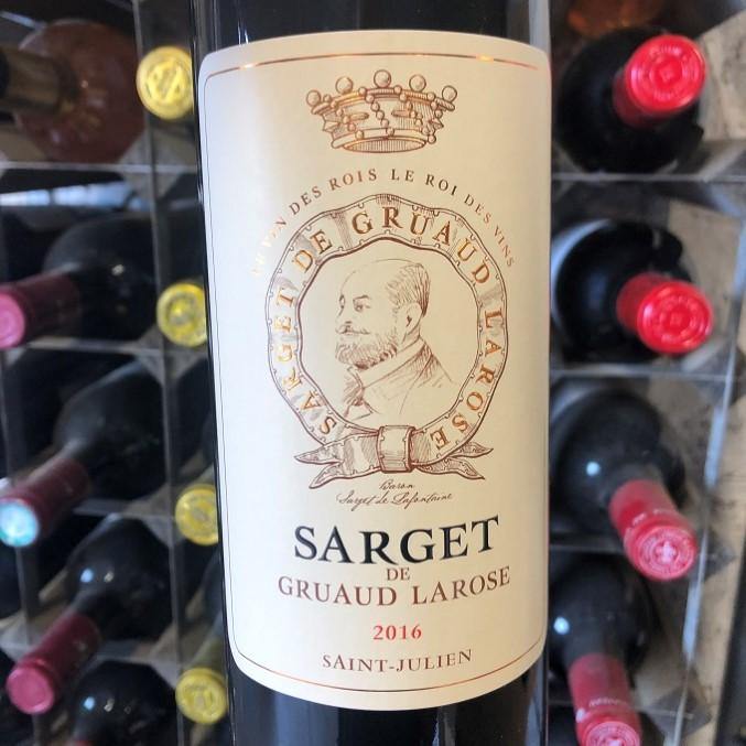 Sarget de Gruaud Larose 2016 - Christopher Piper Wines Ltd