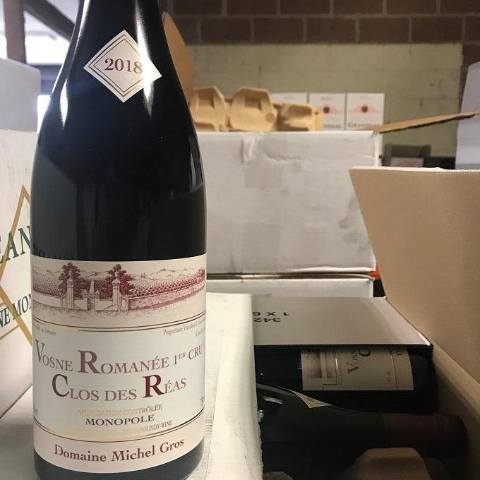 Vosne Romanee 1er Cru Clos de Reas 2018, Michel Gros - Christopher Piper Wines Ltd