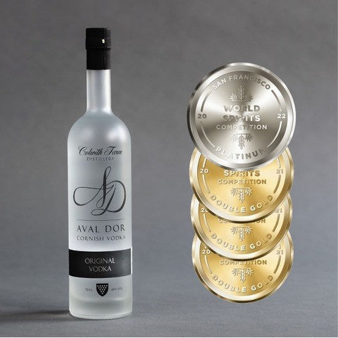 Aval Dor Vodka, Colwith Farm, Cornwall, 40% Abv