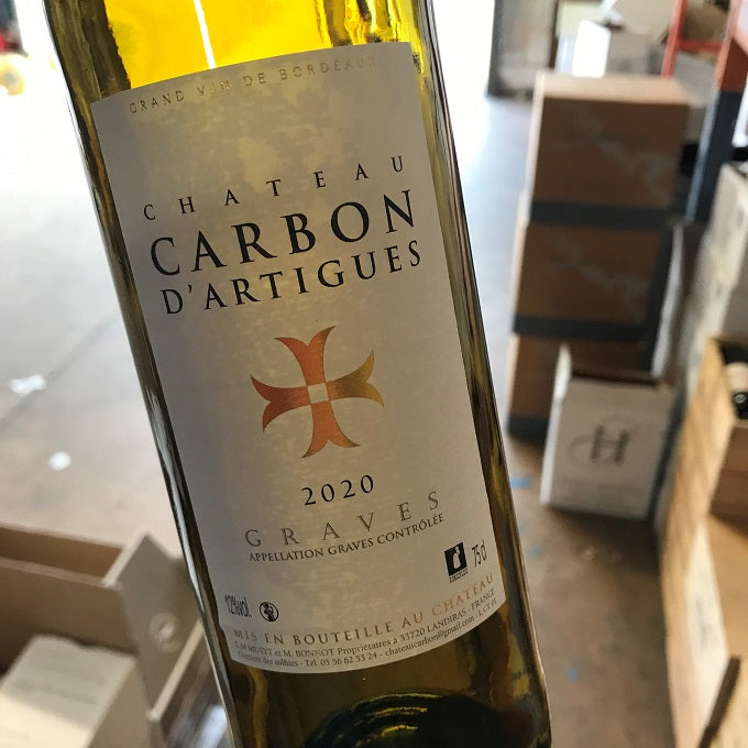 Chateau Carbon d'Artigues Blanc 2023 Graves