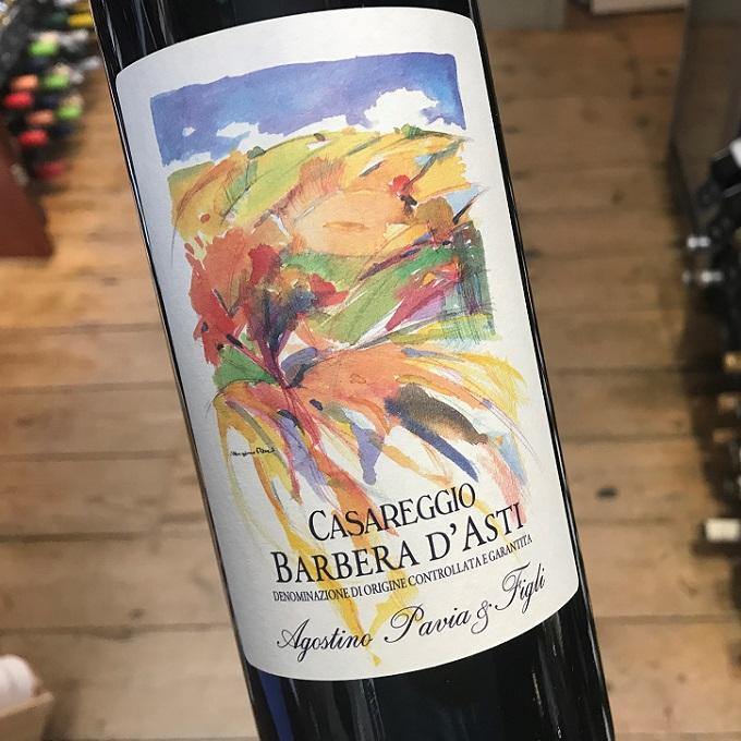 Barbera d'Asti 'Casareggio' 2019 Agosto Pavia - Christopher Piper Wines Ltd