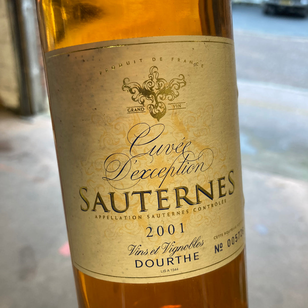 Dourthe Sauternes Cuvee d’Exception 2001