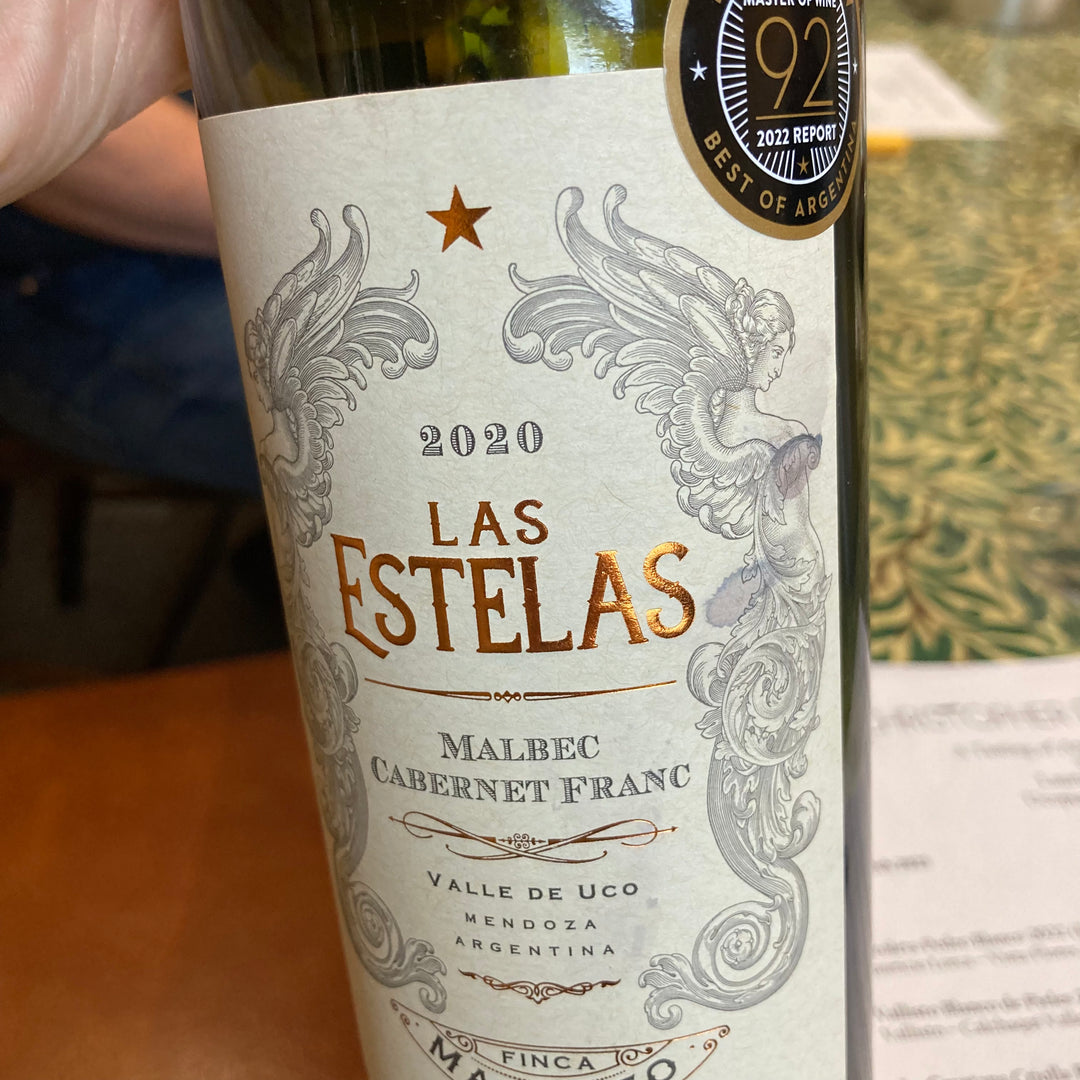 Las Estelas Malbec, Cabernet Franc 2020, Finca Mangato