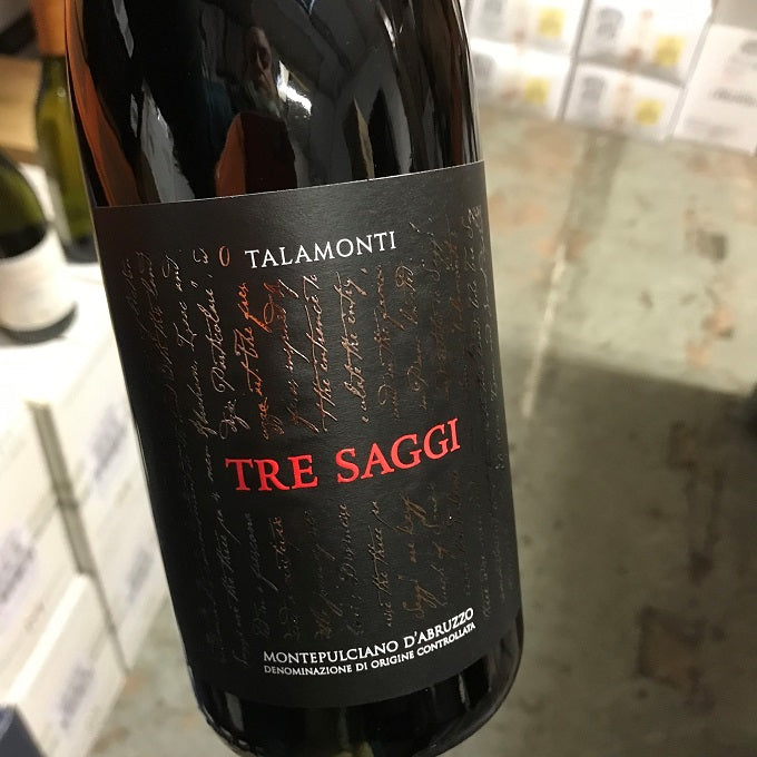 'Tre Saggi' Montepulciano d'Abruzzo 2018