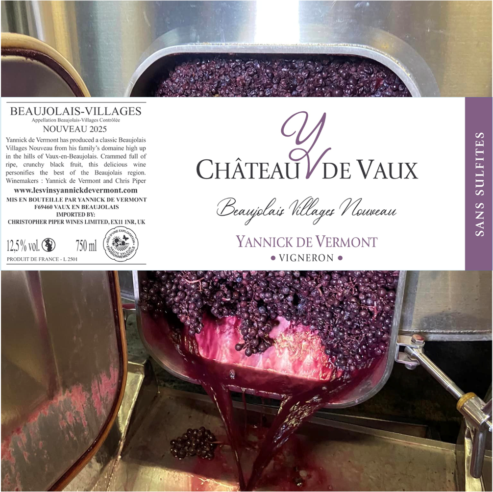 Beaujolais-Villages Nouveau 2025 Chateau de Vaux