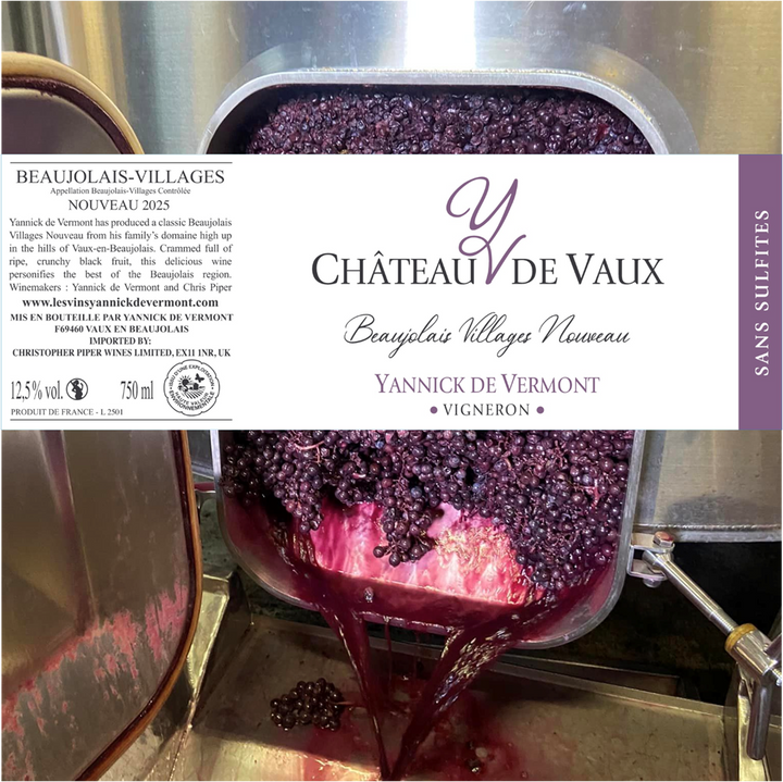 Beaujolais-Villages Nouveau 2025 Chateau de Vaux