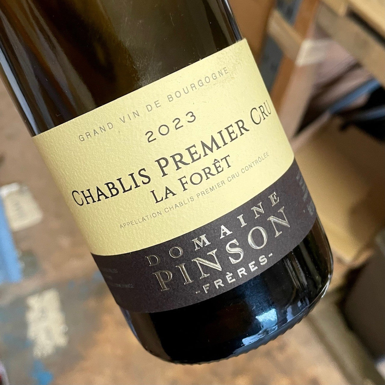 Chablis Premier Cru La Foret 2023, Domaine Pinson | Christopher