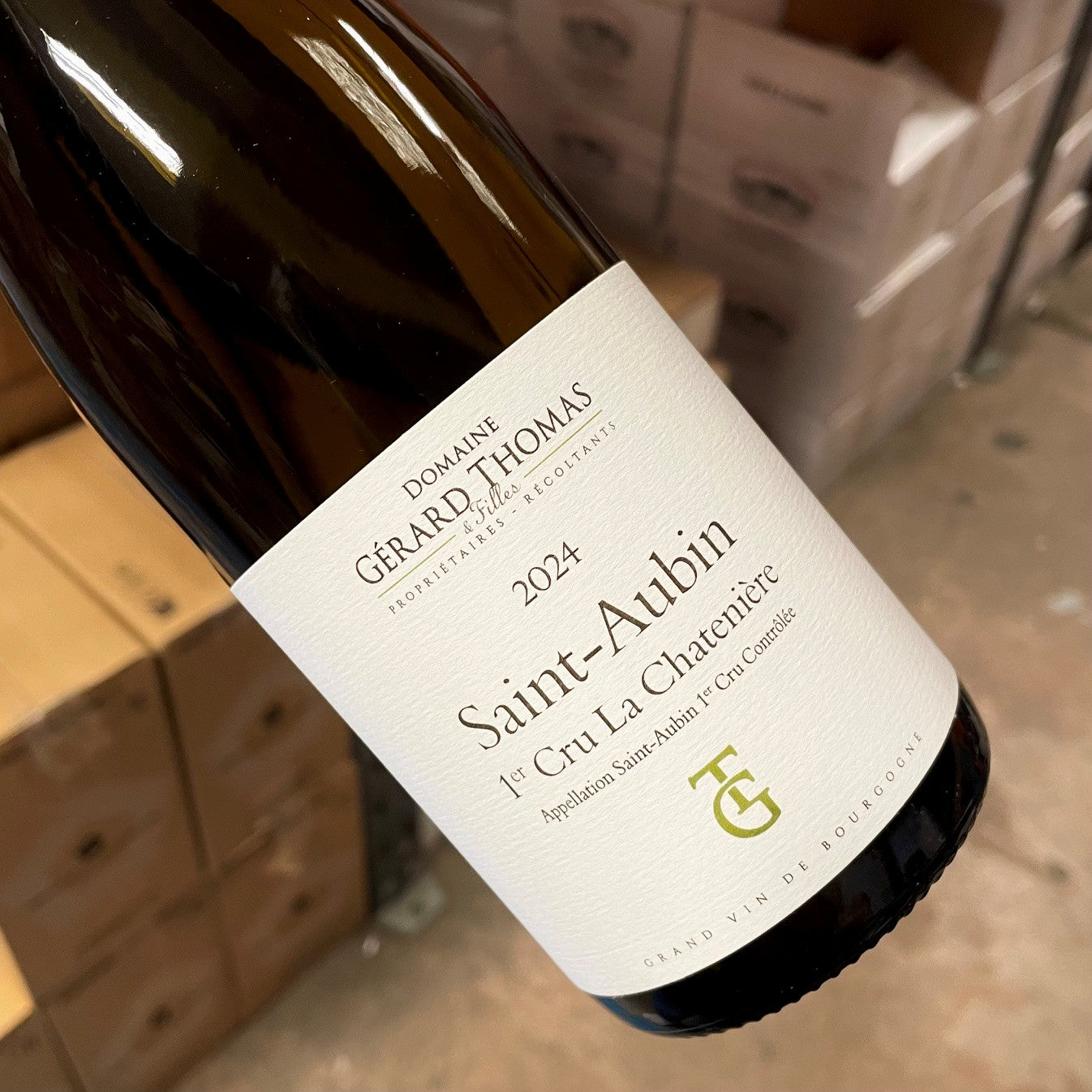 Saint Aubin 1er Cru Blanc La Chateniere Gerard Thomas
