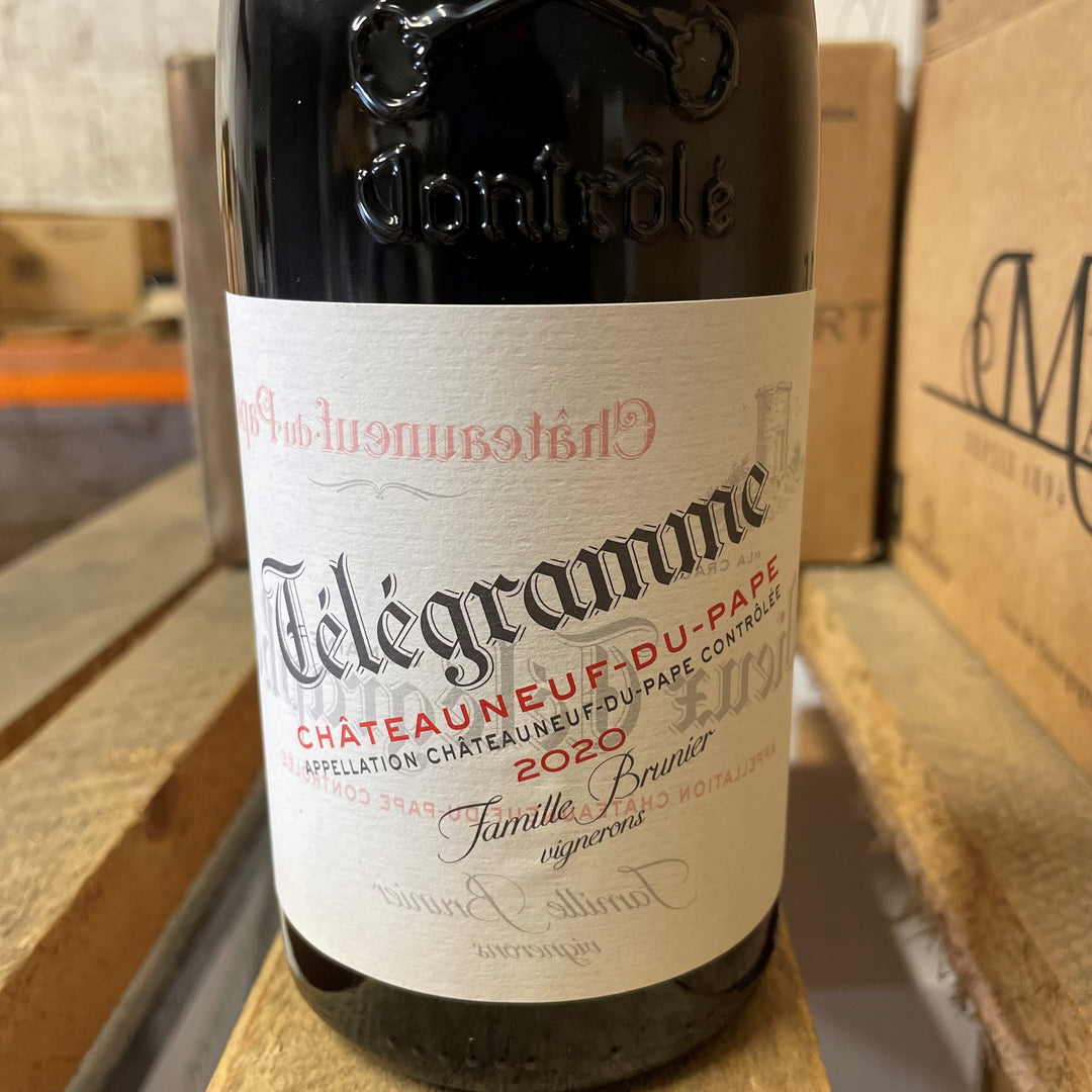 Telegramme 2020 Chateauneuf du Pape, Brunier