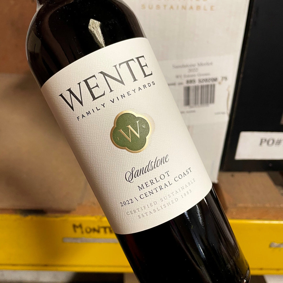 Sandstone Merlot 2022  Wente Vineyards