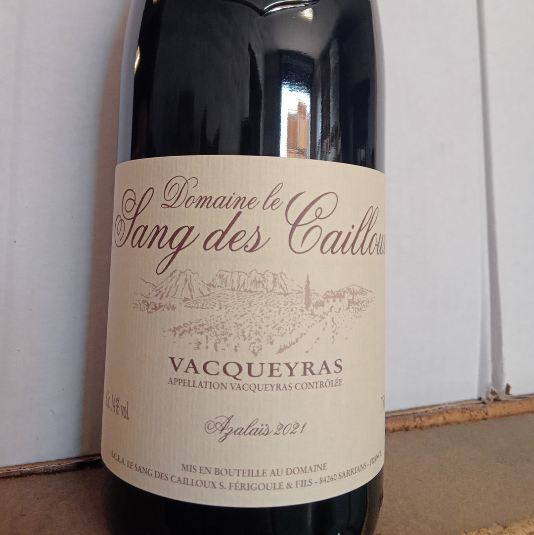 Vacqueyras Cuvee Azalais 2021, Domaine Le Sang des Cailloux