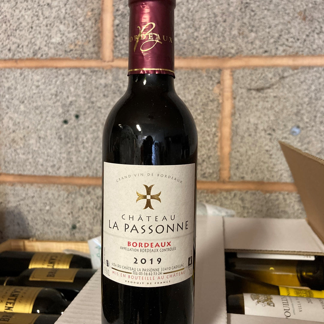 Half Bottle: Chateau La Passonne 2019, Bordeaux