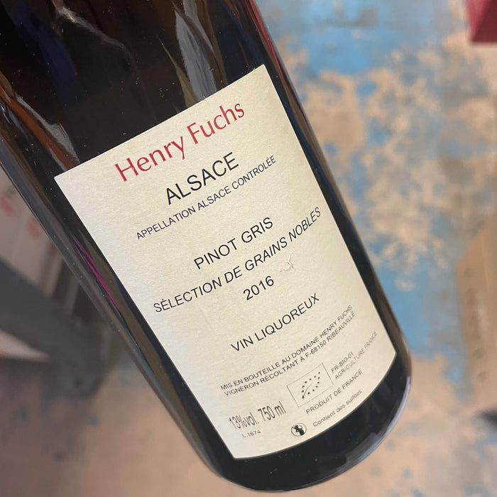 Pinot Gris Selection de Grains Noble Grand Cru Kirchberg 2016, Domaine Henry Fuchs