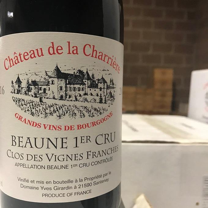 Beaune 1er Clos des Vignes Franches 2017, Domaine Yves Girardin - Christopher Piper Wines Ltd