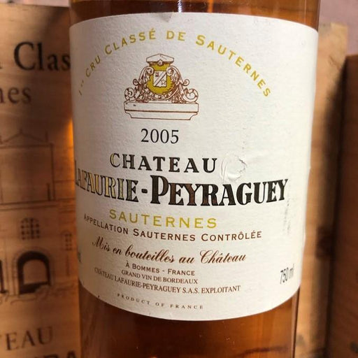Chateau Lafaurie-Peyraguey 2005 - Christopher Piper Wines Ltd