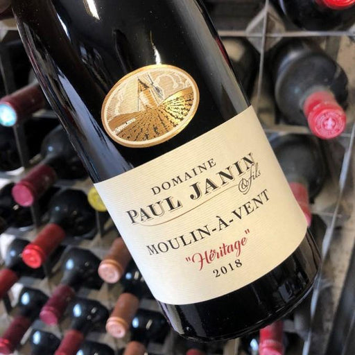 Moulin A Vent, Heritage 2018, Domaine Paul Janin - Christopher Piper Wines Ltd