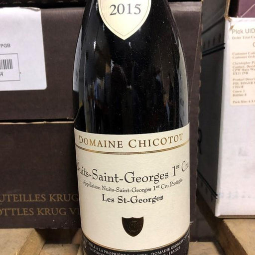 Nuits St Georges 1er Cru les St Georges 2015, Domaine Chicotot - Christopher Piper Wines Ltd
