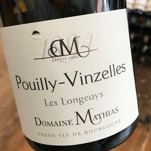 Pouilly-Vinzelles En Longeays 2020  Domaine Mathias - Christopher Piper Wines Ltd