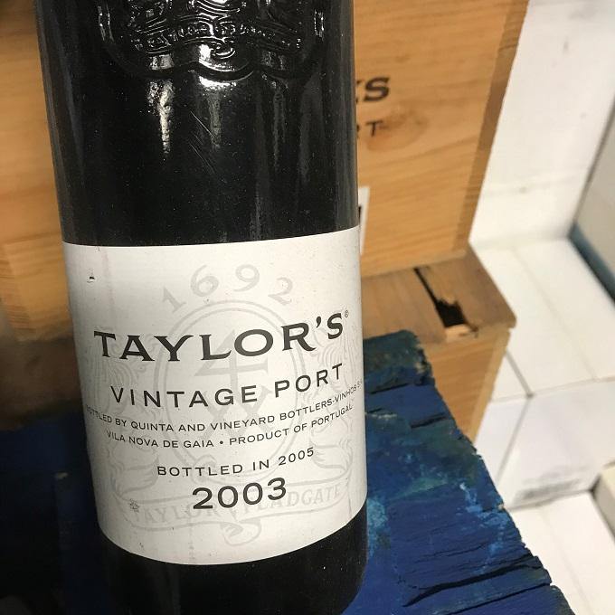 Taylors Vintage Port 2003 - Christopher Piper Wines Ltd