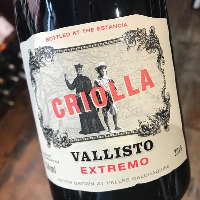 Vallisto Criolla Extremo 2019 - Christopher Piper Wines Ltd