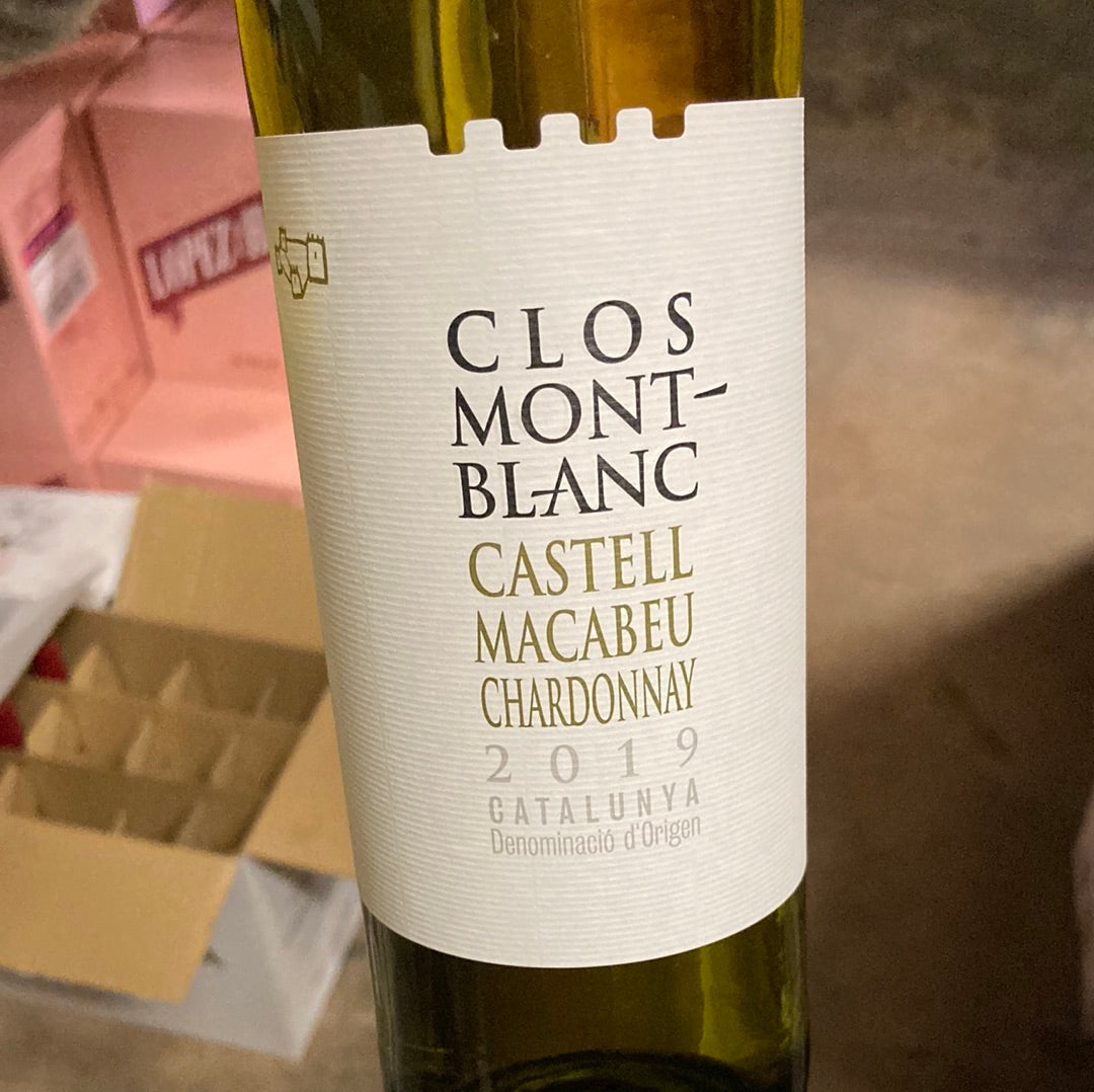 Castell Macabeu/Chardonnay 2019, Clos Montblanc