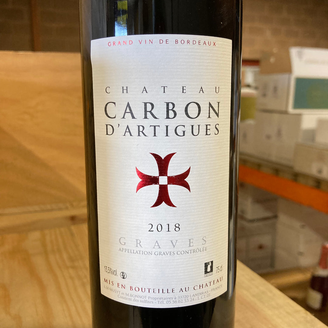 Chateau Carbon d'Artigues Rouge 2019 Graves