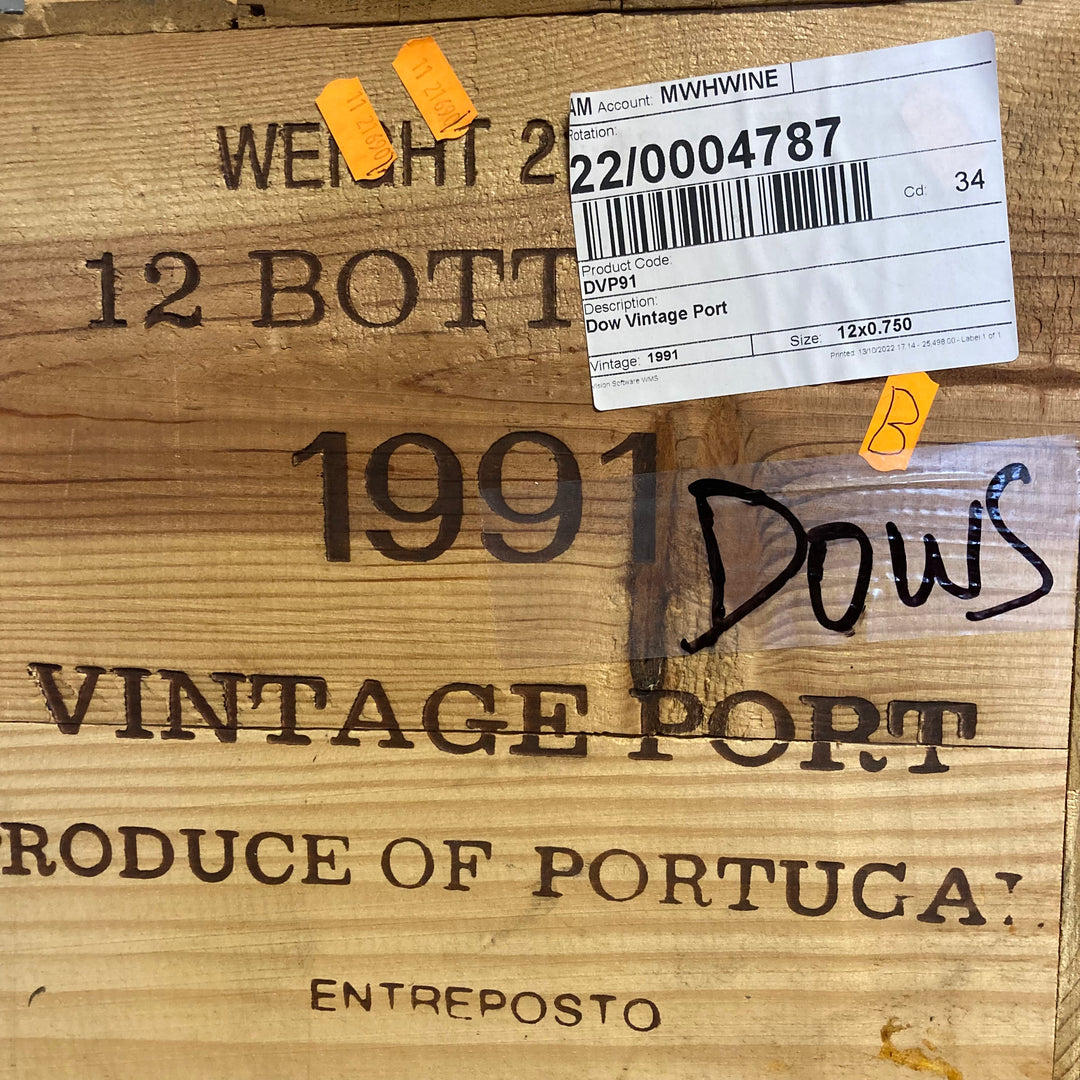 Dow's 1991 Vintage Port